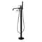 Kingston Brass KS7030DKL Freestanding Tub Faucet with Hand Shower, Matte Black KS7030DKL - alternate 1